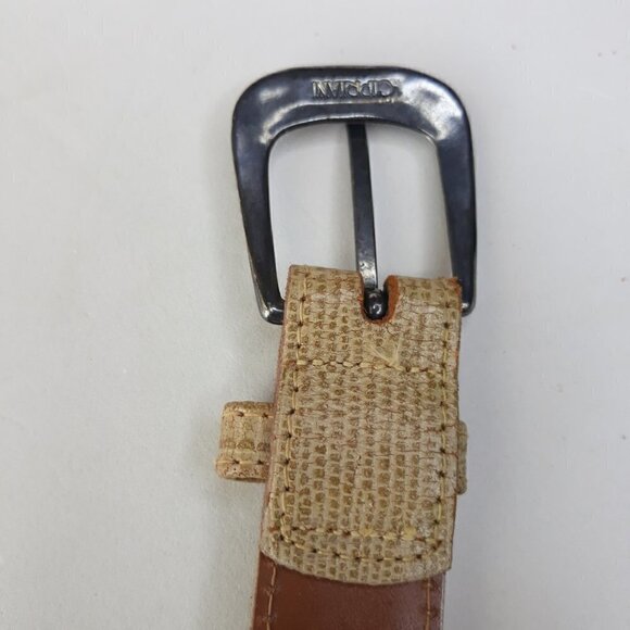 Eddie Bauer Embossed Iguana Grain Steerhide Belt - M Eddie Bauer | Accessories | 36 Eddie Bauer Leather Belt Fits  main image 2